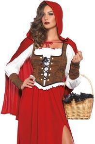 Actual product image Leg Avenue Red Riding Hood Classic (M)