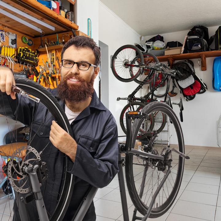 Produktbild Relaxdays 2x Fahrrad-Wandhalterung