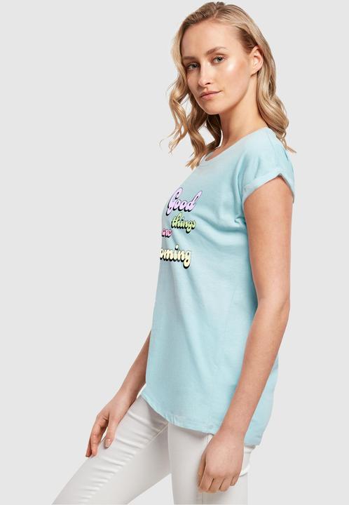 Produktbild Merchcode Ladies Good Things Extended Shoulder Tee - 112623 (L)
