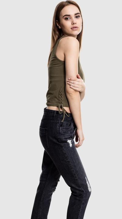 Immagine prodotto Urban Classics Top con pizzo da donna (L)