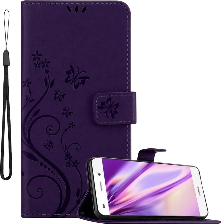Floral violet foncé