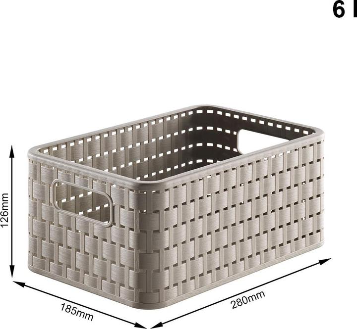Actual product image Rotho Country (1 x, 28 x 18.5 x 12.6 cm)