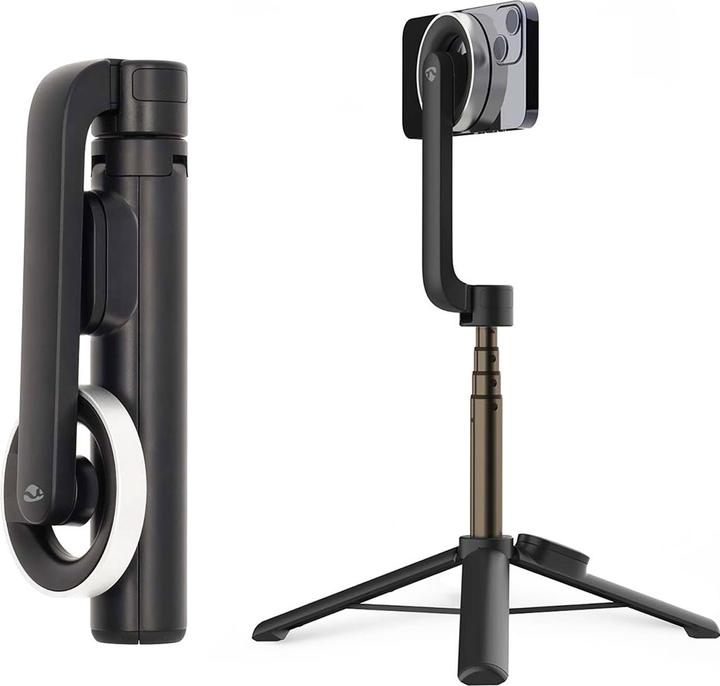 Image du produit Nedis Selfie Stick Bluetooth - Version Bluetooth : 5.0 - Taille maximale de l'écran : 7" - Longueur pliée