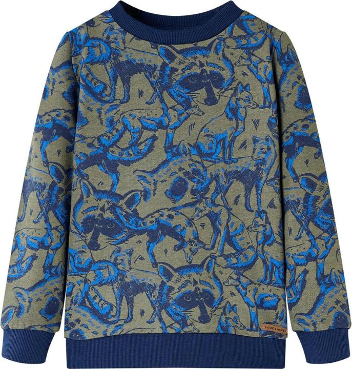 Produktbild VidaXL Kinder-Sweatshirt Khaki 104,Material: 100 % Baumwolle,Farbe (140)