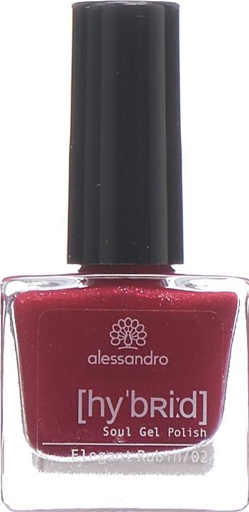 Image du produit Alessandro Vernis à ongles hybride 114 Elegant Rubin (114 Elegant Ruby, Vernis à ongles effet gel)