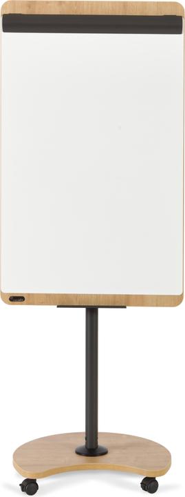 Berec Flipchart Design Mobil NAT0618 Holz auf Rollen 69x195cm (69 x 195 cm)