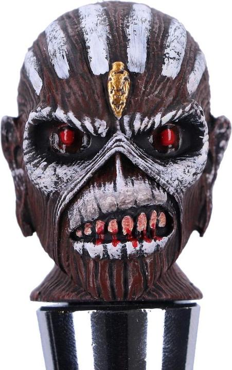 Produktbild Nemesis Now Iron Maiden Bouchon de bouteille Book of Souls 10 cm