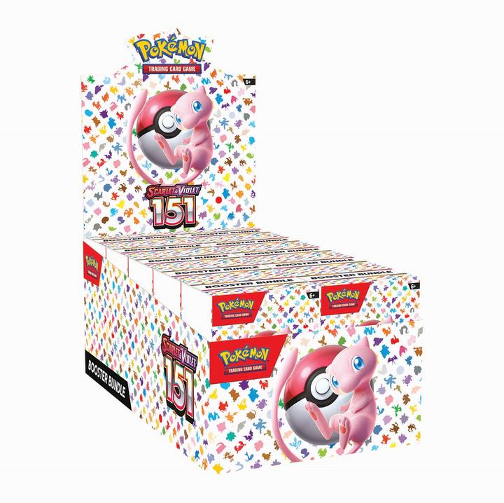 Actual product image Pokémon TCG Scarlet & Violet 03,5 boosters Bundle (English, Booster display)