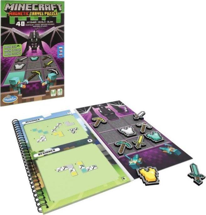 Immagine prodotto Ravensburger Minecraft: puzzle del viaggio magnetico (9 pezzi)