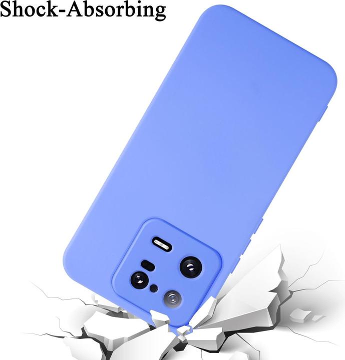 Actual product image Cadorabo Case for Xiaomi 13 Pro 5G TPU in liquid protection silicone design (Xiaomi Redmi Note 13 Pro 5G)