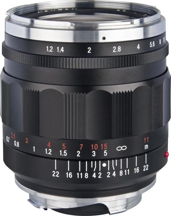 Actual product image Voigtländer Nokton lens 35mm, f/1.2 II, M bayonet (Leica M, full size)