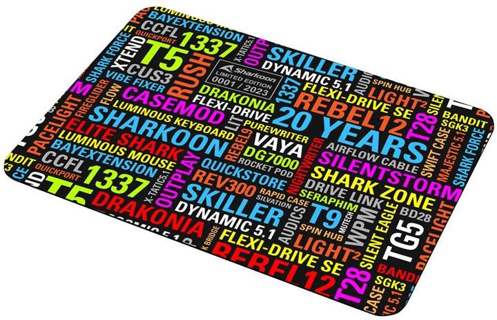 Image du produit Sharkoon Tapis de souris 20 ans
