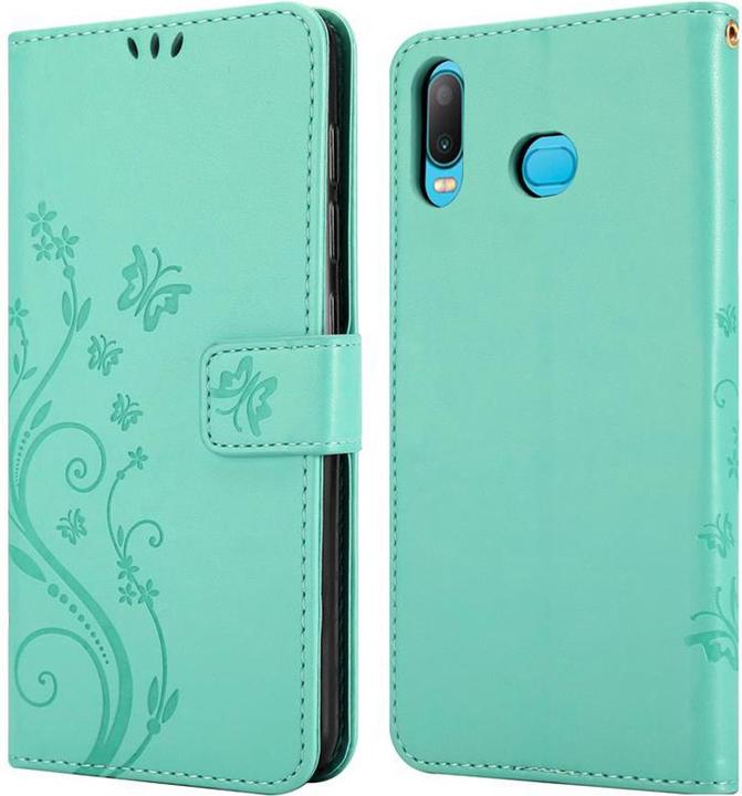 Produktbild Cadorabo Flower Book Cover (Samsung Galaxy A6s)