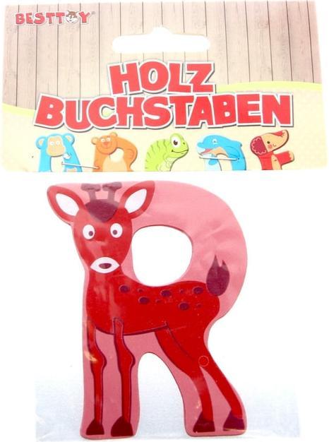 Produktbild Besttoy Holzbuchstabe - R - rot