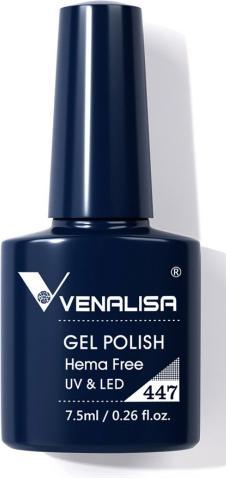 Produktbild Venalisa Gellack 447 UV/LE (Dunkelblau, UV-Gel Lack)