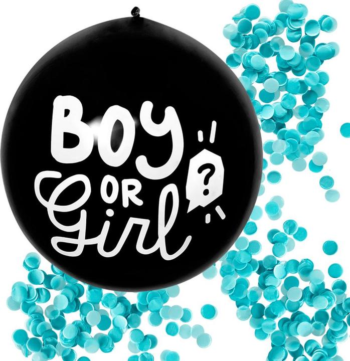 Boland Babyshower - Boy mit Konfetti (1 x)