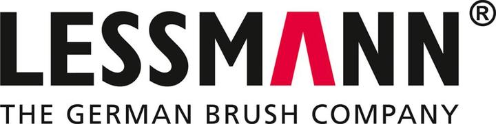 Actual product image Lessmann Fine brush 225x20mm Brass crimped 0.15mm, 4 rows, wood (1 pcs.)