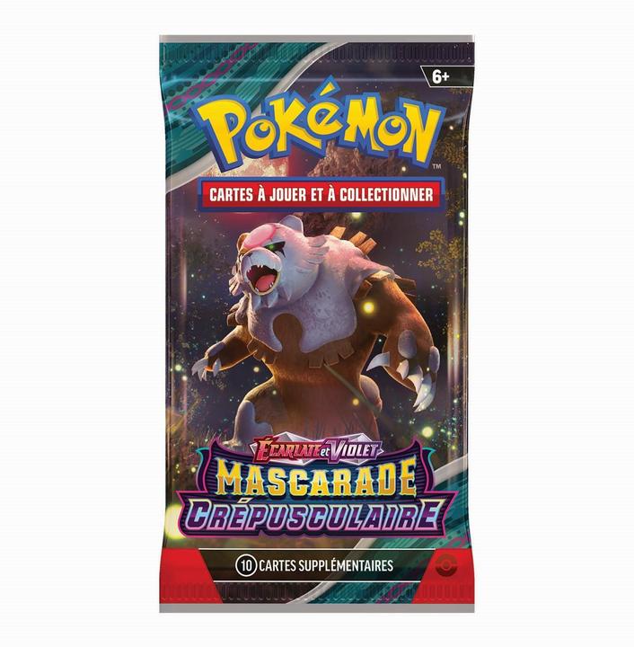 Immagine prodotto Pokémon Pokemon Mascarade Crépusculaire Booster Pack (Francese, Pacchetto Booster)
