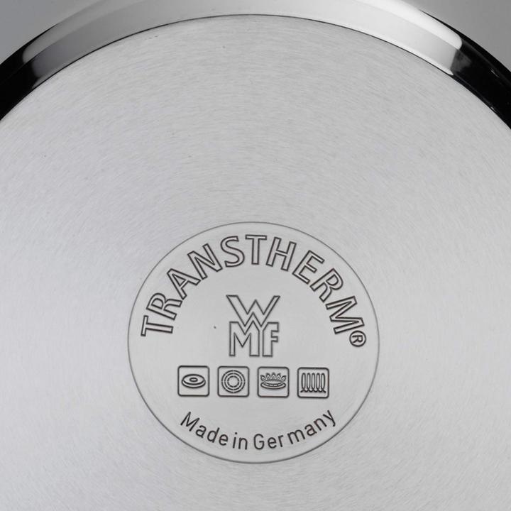 Produktbild WMF Stielkasserolle Topf 16cm Stieltopf Deckel Function4 Induktion Edelstahl (16 cm, Kochtopf, Edelstahl)