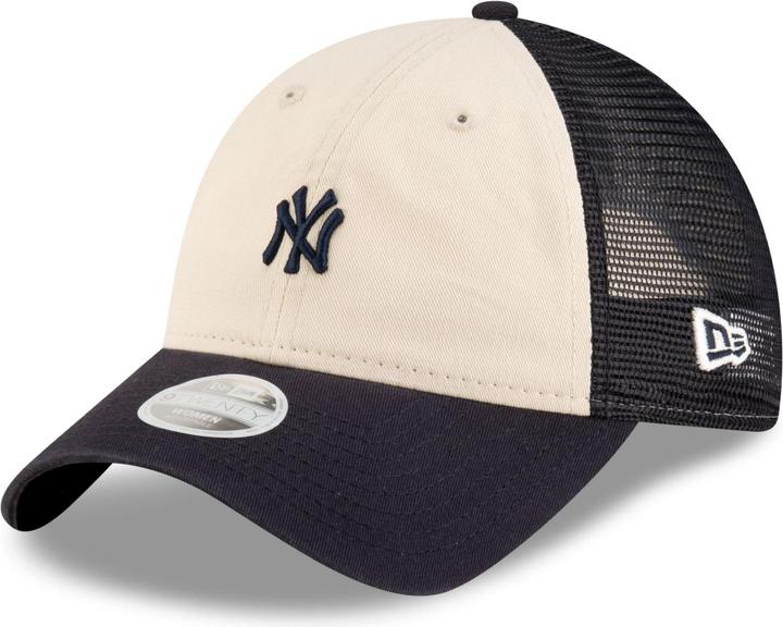 New Era 9Twenty Mesh Damen Cap - New York Yankees Beige (One Size)