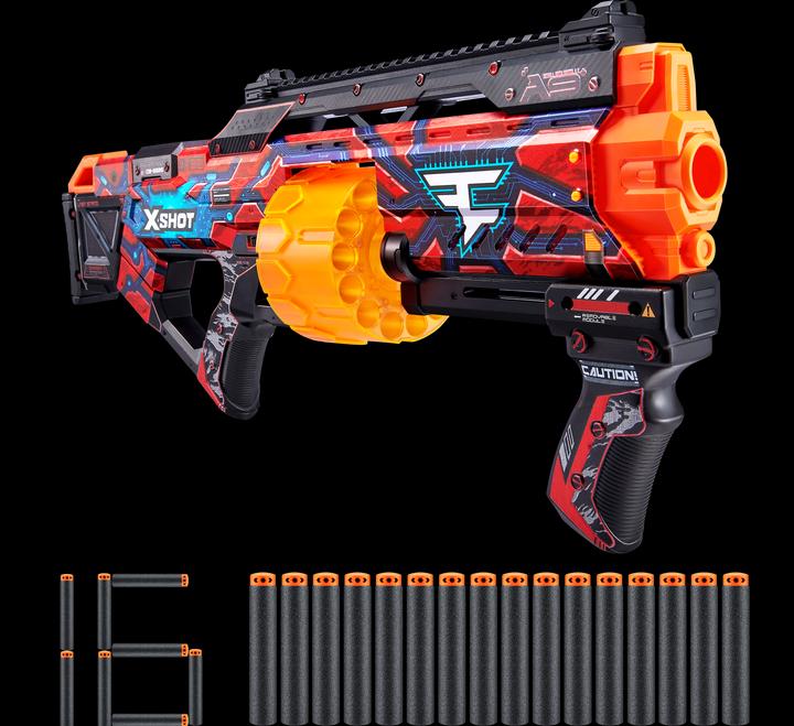Actual product image Shot Skins Last Stand Faze with 16 Darts