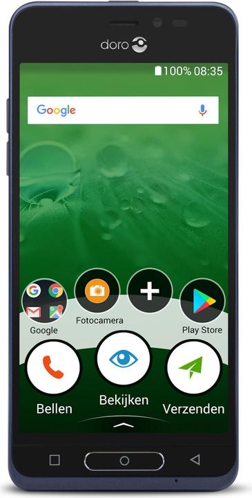 Doro 8035 (16 GB, Blue, 5", Single SIM, 5 Mpx, 4G)