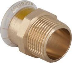 Produktbild Geberit Złączka Mapress Kupfer Gas 18mm przejściowa su GZ 1/2" (34667) (Rohrverschraubung)