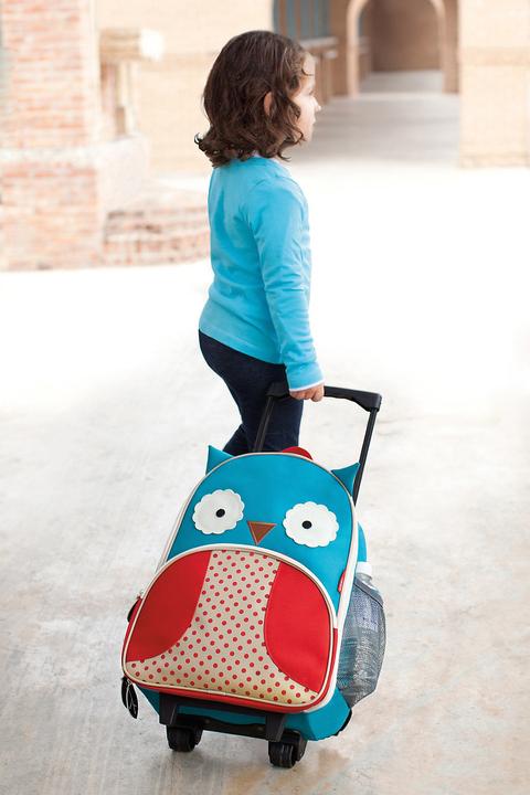 Actual product image Skiphop Zoo Rolling Luggage Owl (17 l)