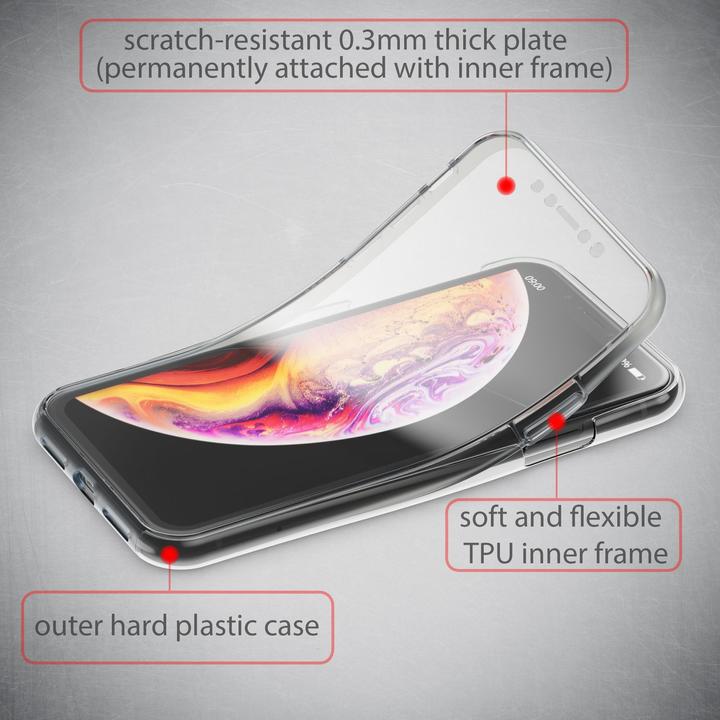 Produktbild Nalia 360 Grad Handyhülle (Apple iPhone XR)