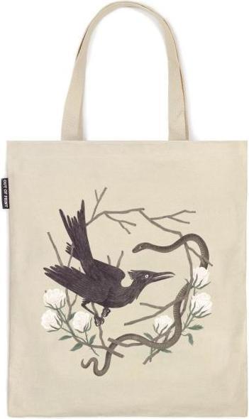 Out of Print The Hunger Games: The Show's Not Over Tote Bag