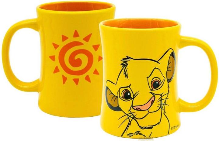 Actual product image Geda Labels Disney Der König der Löwen 3D Relief Tasse Simba 360 ml (360 ml, 1 x)