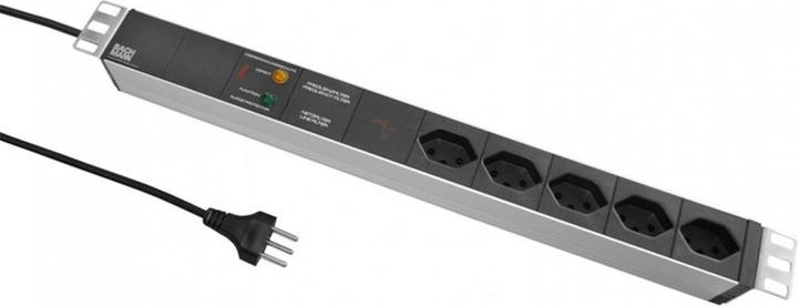 Actual product image Bachmann IT PDU Basic 1U (5 x, Type 13, 3 m)
