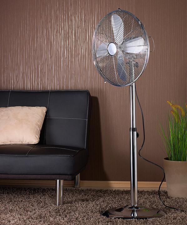 Actual product image Sichler Full metal stand fan