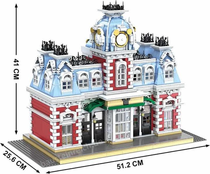 Actual product image Mould King MKingLand: The Station of The Creamland