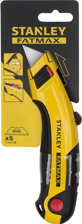 Immagine prodotto Stanley Coltello Fatmax lama retrattile (Taglierini)