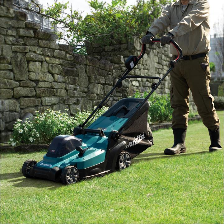 Produktbild Makita LM004GZ Akku Rasenmäher ohne Akku, ohne Ladegerät 740W 40V Schnittbreite (max.) 43cm (Akkubetrieb)