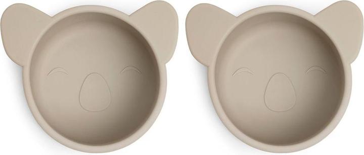Actual product image Nuuroo 2 Pack Silicone Bowl Koala Cobblestone
