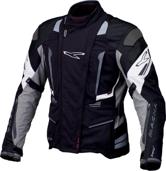 Actual product image Macna GEO Jacke schwarz-grau-weiss S (Men, S)