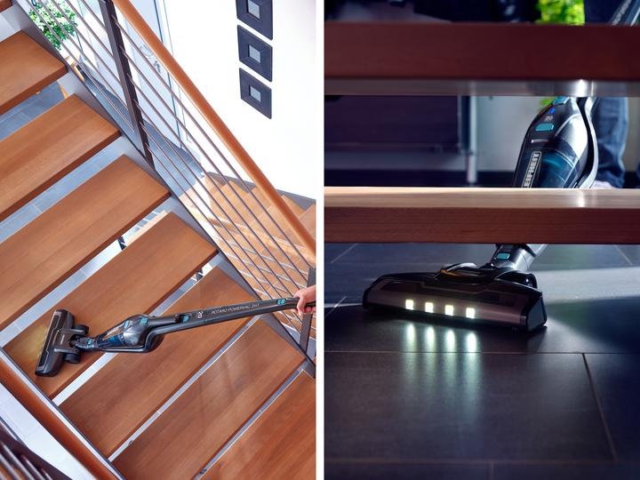Actual product image Leifheit Rotaro PowerVac 2in1 20 V