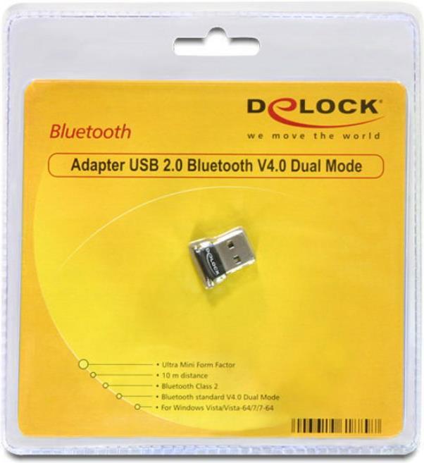 Produktbild Delock Bluetooth 4.0 USB Adapter (Sender & Empfänger)