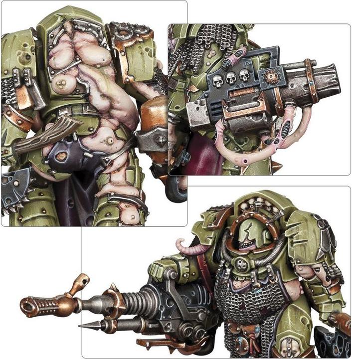 Actual product image Games Workshop Warhammer 40k - Death Guard Blightlord Terminators (Plastic)