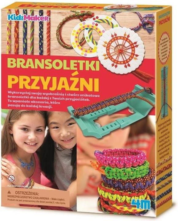 Produktbild 4M Bastel-Set Freundschaftsarmbänder KidzMaker