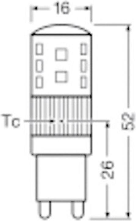 Produktbild Osram Led Pin (G9, 3 W, 320 lm, 1 x, F)