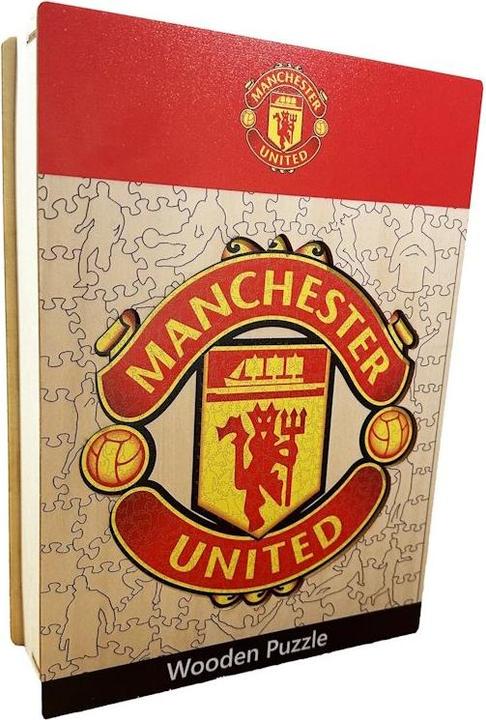 Produktbild Iconic FC Manchester United - Logo - Holz Puzzle Grösse L (500 Teile) (500 Teile)