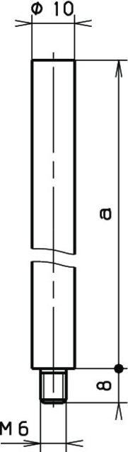 Immagine prodotto BKS Asta per cremonese 9006 con tappo scorrevole 885mm
