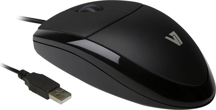 Produktbild V7 Mouse Optical All Black (Kabelgebunden)