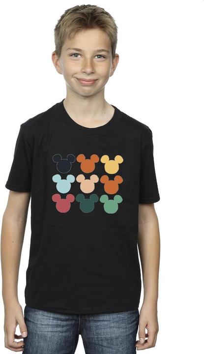 Image du produit Disney - T-shirt MICKEY MOUSE HEADS SQUARE - Garçon (140, 146)