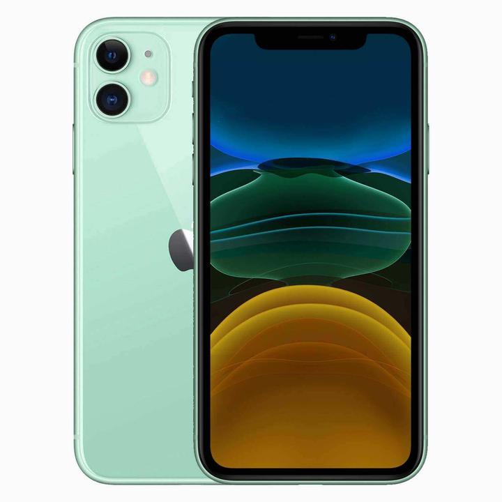 Actual product image Forza Refurbished iPhone 11 (64 GB, Green, 6.10", 12 Mpx, Dual SIM, C / Good)