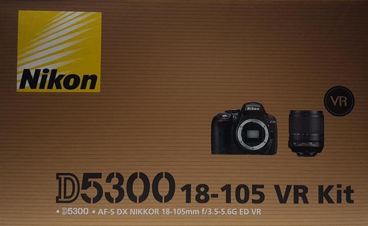 Actual product image Nikon D5300 Kit (18 - 105 mm, 24.20 Mpx, APS-C / DX)