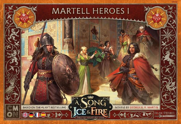 Actual product image Cmon A Song of Ice & Fire - Martell Heroes 1 (EN Expansion) (English)
